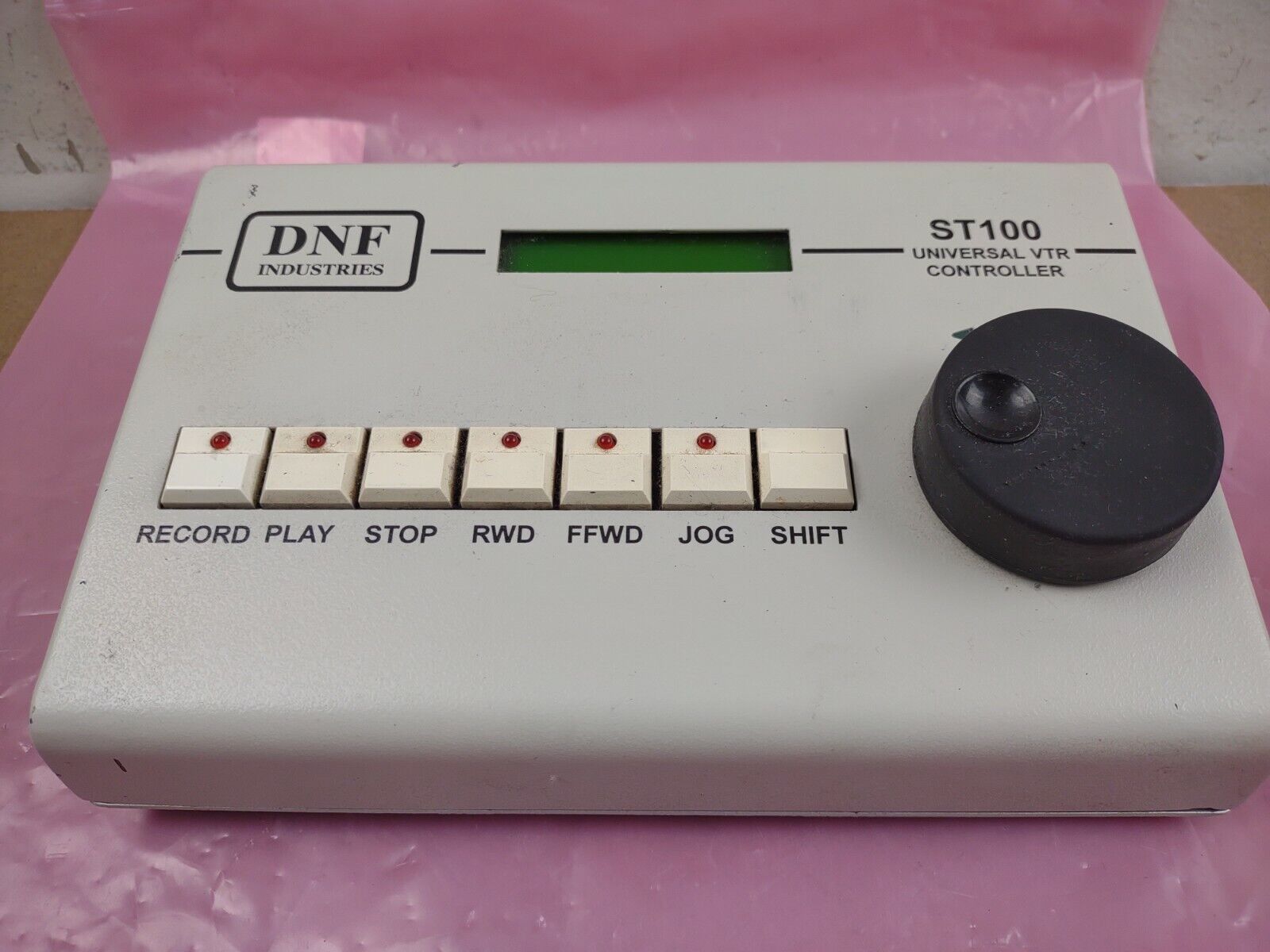 DNF Controls ST100 Universal VTR Controller White Untested